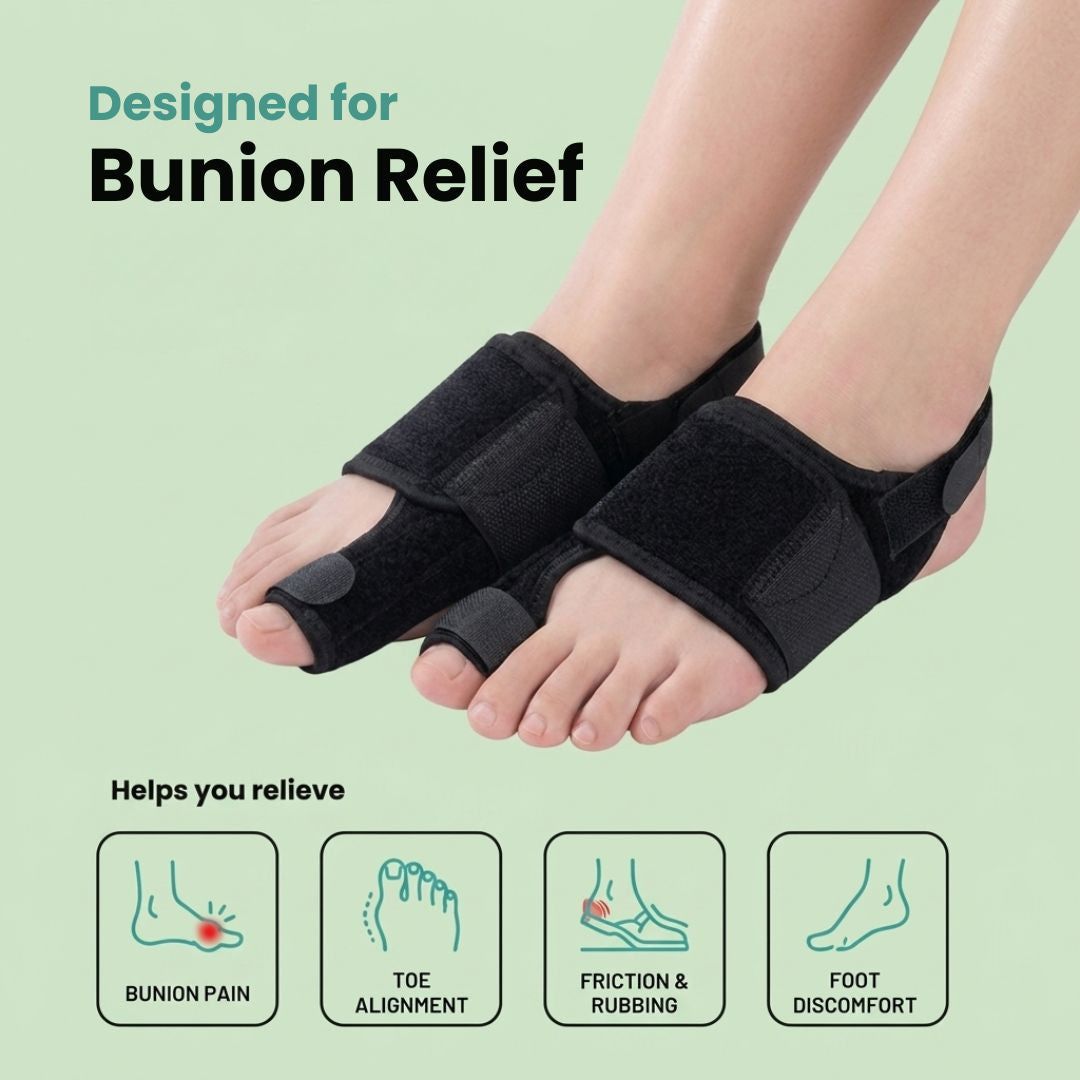 Night Bunion Splint – Overnight Toe Support Brace