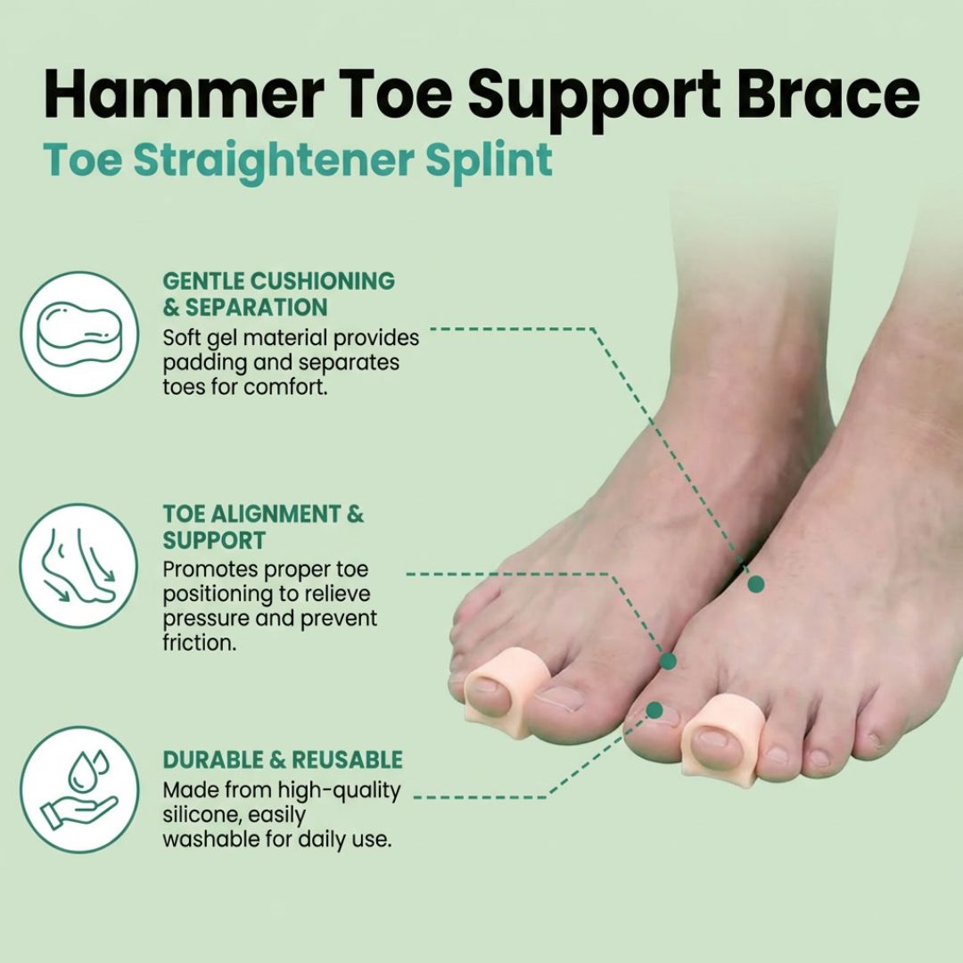 Hammer Toe Support Brace – Toe Straightener Splint