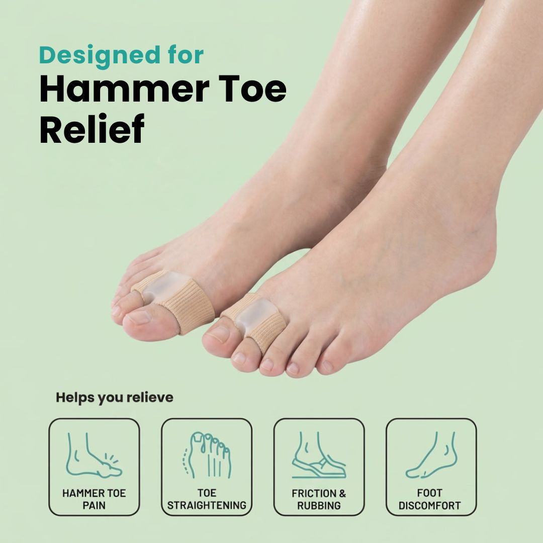 Hammer Toe Separators – Gel Toe Comfort Pads