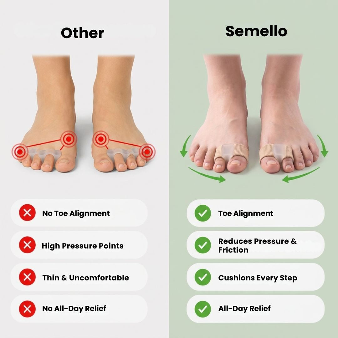 Hammer Toe Separators – Gel Toe Comfort Pads