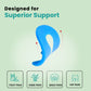 Gel Heel Cups – Shock Absorbing Heel Pads