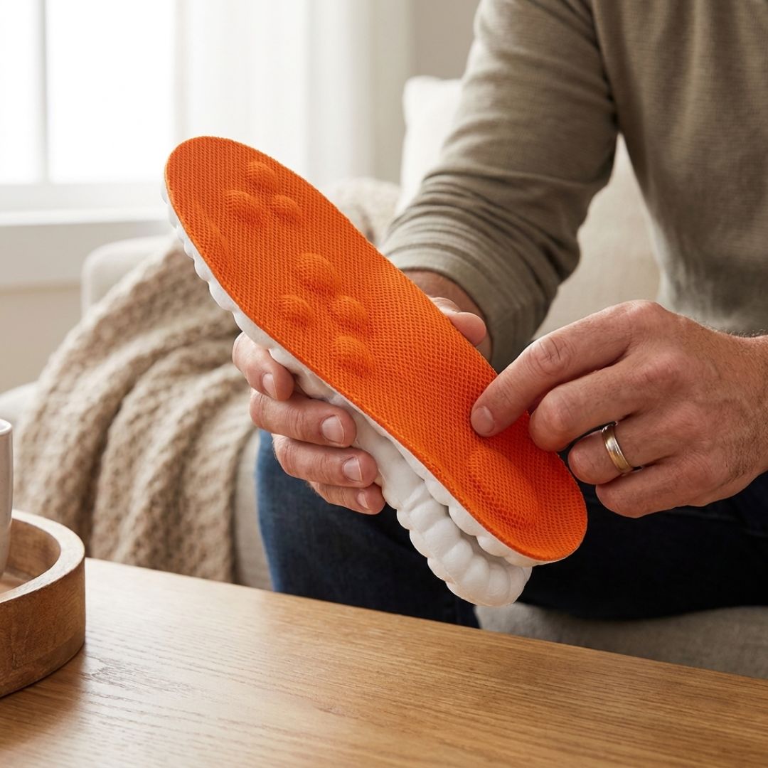 Cushioned Insoles – Full Arch & Heel Support