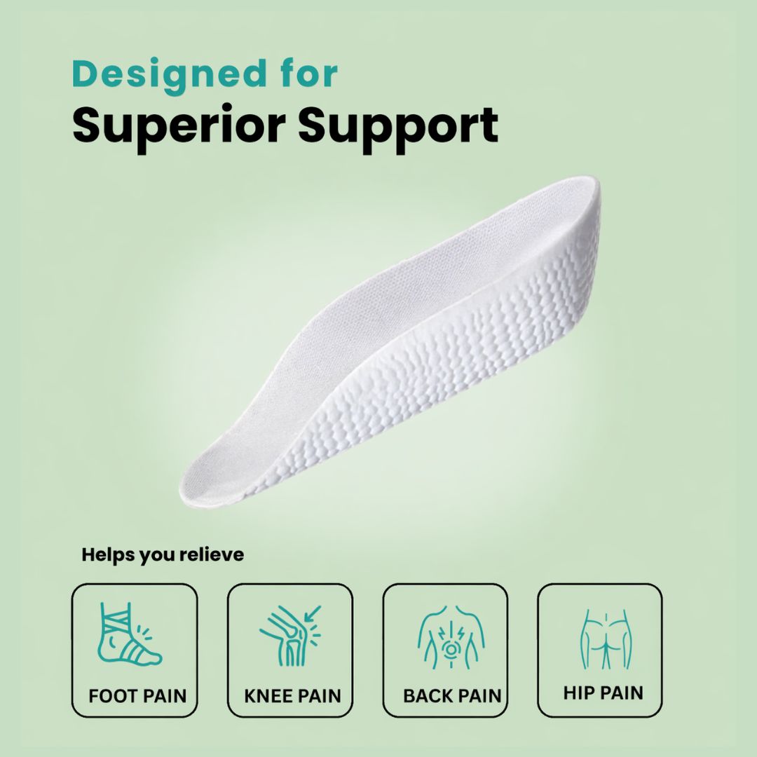 Heel Lift Inserts – Invisible Height Boost Pads