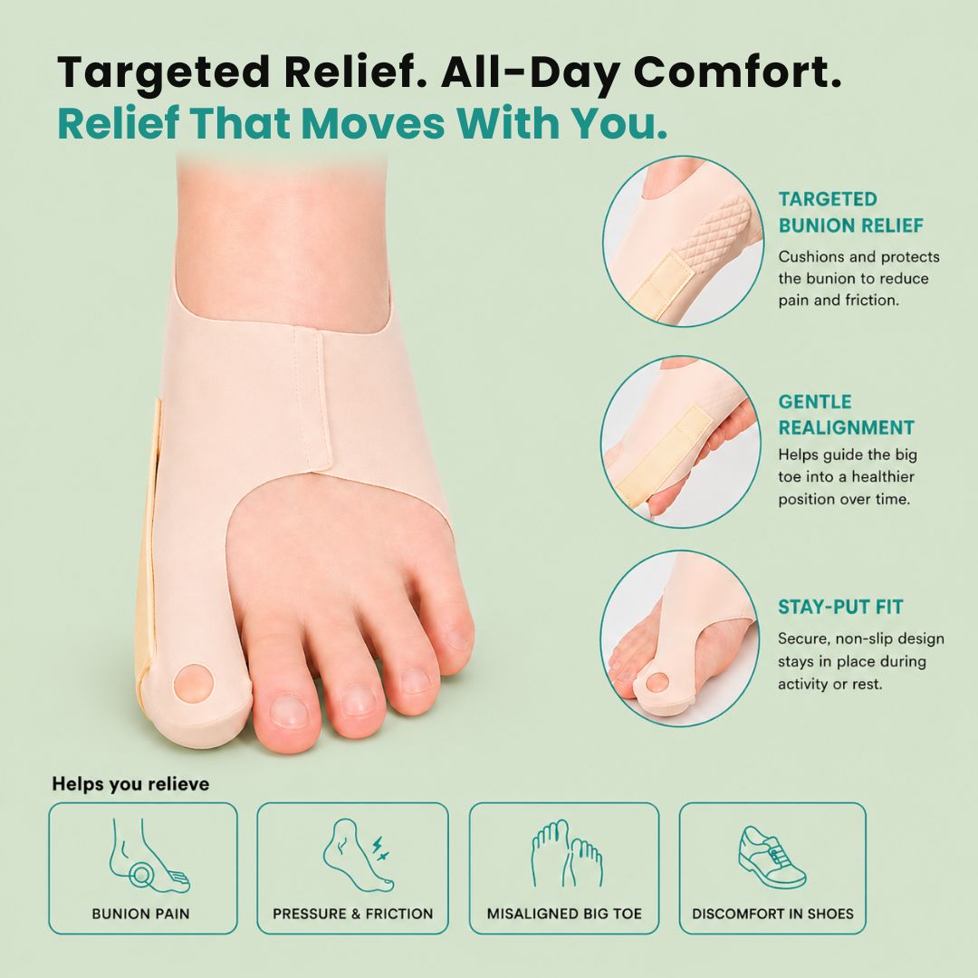 Slim Bunion Splint – Lightweight Toe Brace