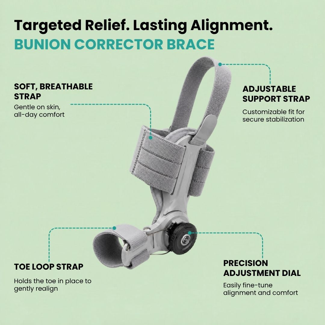 Bunion Corrector Brace – Big Toe Support & Comfort